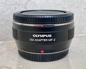 COMPLETED - Olympus MF-2 OM to MFT Lens Adapter. Ships: US | Mu-43