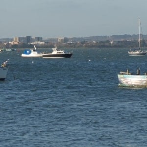 Poole Harbour from Sandbanks