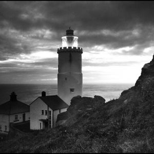 pre dawn at Start Point Lighthouse (re-worked image)