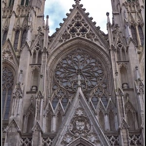 St. Patricks Cathedral detail